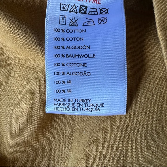 UO BDG Mustard Carpenter Denim Mini Skirt - Picture 11 of 12